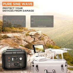 TrekPow 296WH 80000mAh Portable Power Station Solar Generator For Outdoor Camping Travel Hunting RV CPAP Home Emergency 12 TrekPow 296WH 80000mAh Portable Power Station Solar Generator For Outdoor Camping Travel Hunting RV CPAP Home Emergency -IMOU Sales TrekPow 296WH 80000mAh Portable Power Station Solar Generator 497367 4