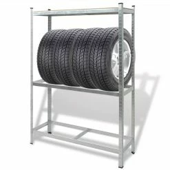 Tyre Rack 795 Kg Steel 10 Tyre Rack 795 Kg Steel -IMOU Sales Tyre Rack 795 kg Steel 442146 2