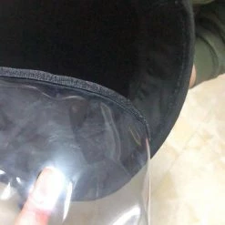 Anti-spitting Protective Hat Cover Outdoor Fisherman Hat Cap Anti-fog Saliva Empty Top Hat Anti-epidemic AntiHat - Black -IMOU Sales Unisex Anti saliva Round Protection Riding Fisherman Hat Black 901299