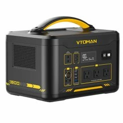 VTOMAN Jump 1800 Portable Power Station, 1548Wh LiFePO4 Battery Solar Generator, 1800W Pure Sine Wave AC Output, 12 Ports, 3096Wh Capacity Expandable, LED Light -IMOU Sales VTOMAN Jump 1800 1800W 1548Wh Portable Power Station 518860 2
