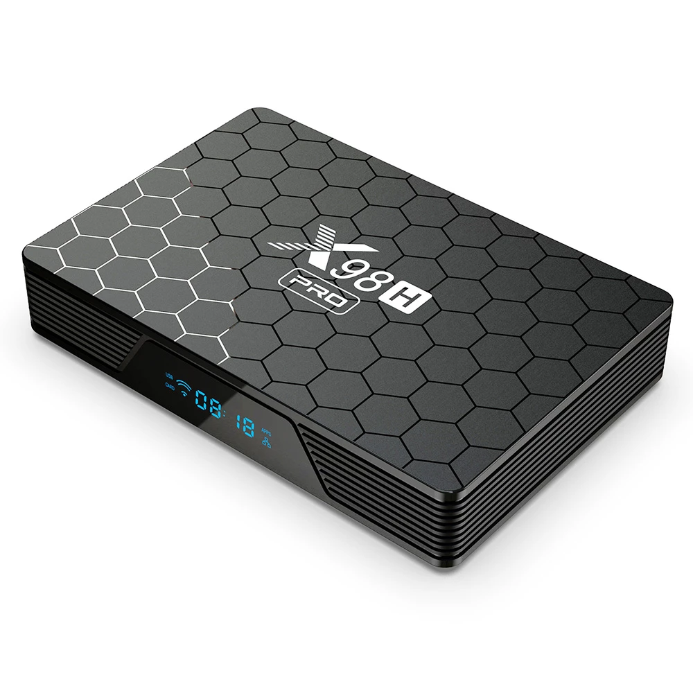 X98H Pro TV BOX Android 12 Allwinner H618 4GB RAM 64GB ROM 2.4G+5G WIFI Bluetooth 5.0 HDMI In WiFi 6 - EU Plug 4 X98H Pro TV BOX Android 12 Allwinner H618 4GB RAM 64GB ROM 2.4G+5G WIFI Bluetooth 5.0 HDMI In WiFi 6 - EU Plug - Image 2
