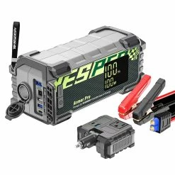 YESPER ARMOR PRO Portable Power Station With Car Inverter, 240Wh Battery, 120W AC Output, PD 100W USB-C In/Output -IMOU Sales YESPER ARMOR PRO 120W 240Wh Portable Power Station 518865 3