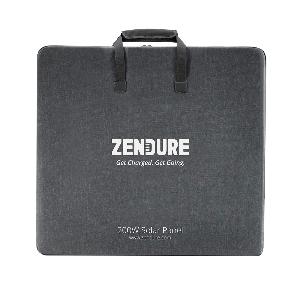 ZENDURE 18V/200W Foldable Solar Panel, IP67 Waterproof, 3 Kickstands, Portable Solar Charger For Power Station 4 ZENDURE 18V/200W Foldable Solar Panel, IP67 Waterproof, 3 Kickstands, Portable Solar Charger For Power Station - Image 2
