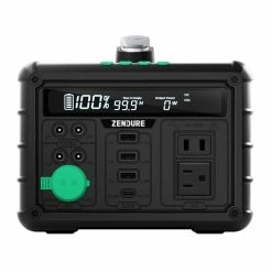 ZENDURE SuperBase 600M Portable Power Station, 607Wh Battery Capacity, 600W AC Output, 9 Ports, Low Noise, 10W LED Lamp -IMOU Sales ZENDURE SuperBase 600M Portable Power Station 517221 2