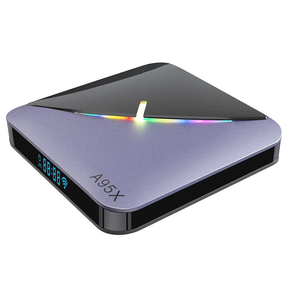 A95X F3 Air II 4GB/32GB 4K AV1 TV BOX RGB Light Android 11 Amlogic S905W2 ARM Cortex A53 2.4G+5G WIFI 8 A95X F3 Air II 4GB/32GB 4K AV1 TV BOX RGB Light Android 11 Amlogic S905W2 ARM Cortex A53 2.4G+5G WIFI - Image 6