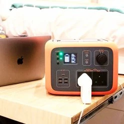 BLUETTI PowerOak AC50S 300W Portable Power Station, 500Wh Lithium Battery Solar Generator, Pure Sine Wave AC Outlet, Wireless Charging Battery Backup For Outdoor Tailgating Camping - Orange -IMOU Sales bluetti ac50s power station 500wh 300w orange e1020b 1646818415780