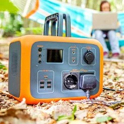 BLUETTI PowerOak AC50S 300W Portable Power Station, 500Wh Lithium Battery Solar Generator, Pure Sine Wave AC Outlet, Wireless Charging Battery Backup For Outdoor Tailgating Camping - Orange -IMOU Sales bluetti ac50s power station 500wh 300w orange f23189 1646818415827