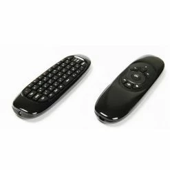 C120 English Version 6-Axis Gyro 2.4G Mini Wireless Air Mouse QWERTY Keyboard For Android/Windows/Mac OS/Linux Systems - Black -IMOU Sales c120 6 axis gyro 2 4g mini air mouse 1571989095070
