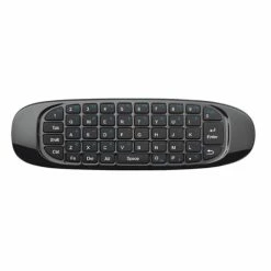C120 English Version 6-Axis Gyro 2.4G Mini Wireless Air Mouse QWERTY Keyboard For Android/Windows/Mac OS/Linux Systems - Black -IMOU Sales c120 6 axis gyro 2 4g mini air mouse 1571989095347