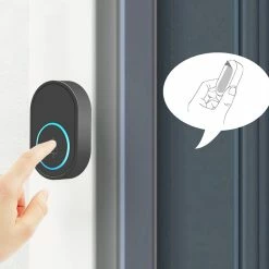Earykong Wireless Music Doorbell Alarm Volume Adjustable Compatible With 433MHz Wireless Detectors Easy Installation - Black 9 Earykong Wireless Music Doorbell Alarm Volume Adjustable Compatible With 433MHz Wireless Detectors Easy Installation - Black -IMOU Sales e79276dc35f743f5a18339553e35132b 493436 2