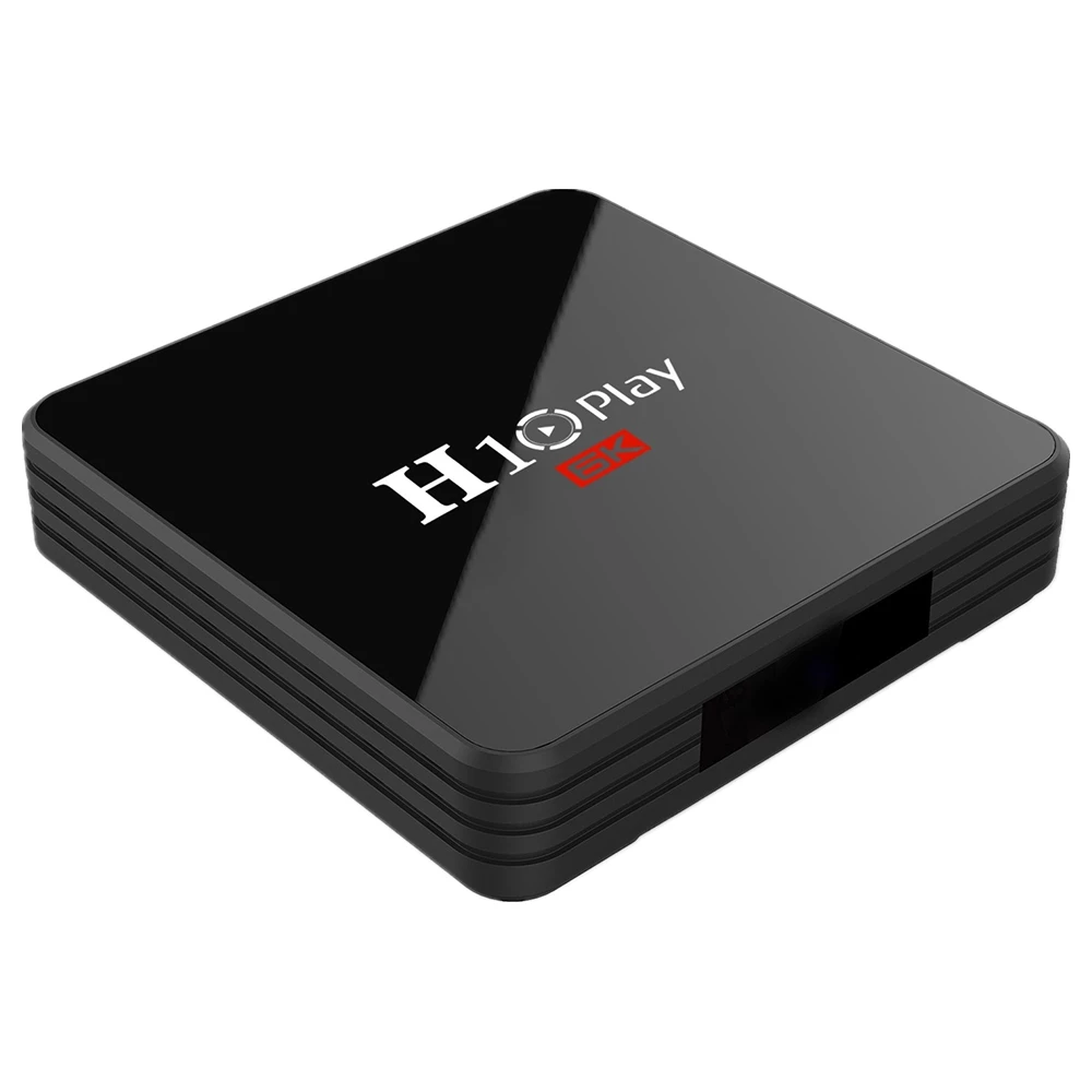 H10 Play Allwinner H6 Android 9.0 6K TV Box 4GB/64GB USB3.0 WiFi LAN Youtube Netflix AirPlay - Black 4 H10 Play Allwinner H6 Android 9.0 6K TV Box 4GB/64GB USB3.0 WiFi LAN Youtube Netflix AirPlay - Black - Image 2