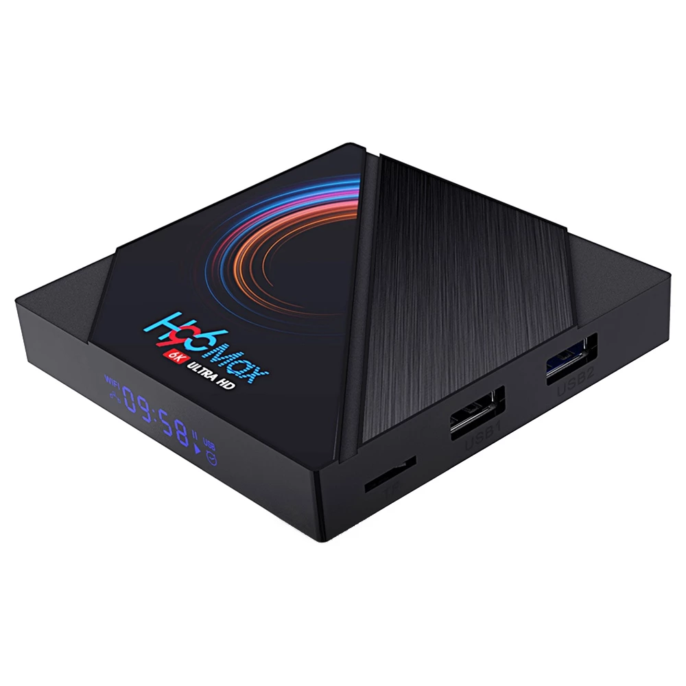 H96 MAX H616 4GB/32GB Android 10 TV Box Android 10.0 Allwinner H616 2.4G+5.8G WiFi 100Mbps LAN Bluetooth 5 H96 MAX H616 4GB/32GB Android 10 TV Box Android 10.0 Allwinner H616 2.4G+5.8G WiFi 100Mbps LAN Bluetooth - Image 3