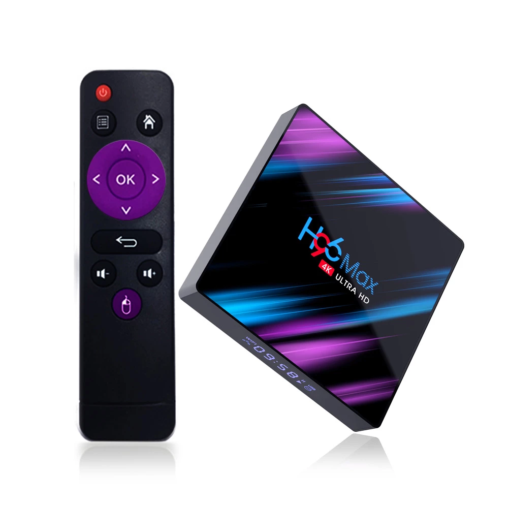 H96 MAX RK3318 Android 9.0 4GB/32GB 4K TV Box 2.4G/5G Wifi LAN Bluetooth 3 H96 MAX RK3318 Android 9.0 4GB/32GB 4K TV Box 2.4G/5G Wifi LAN Bluetooth