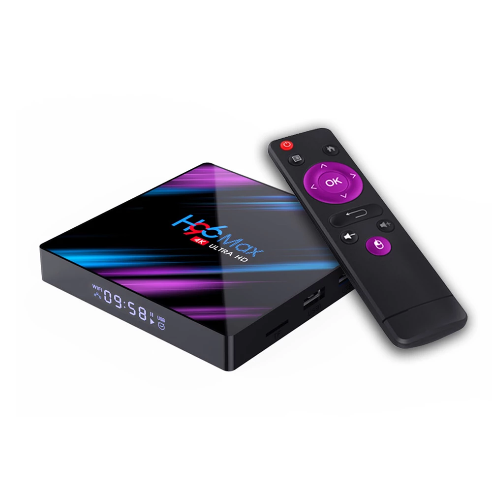 H96 MAX RK3318 Android 9.0 4GB/32GB 4K TV Box 2.4G/5G Wifi LAN Bluetooth 4 H96 MAX RK3318 Android 9.0 4GB/32GB 4K TV Box 2.4G/5G Wifi LAN Bluetooth - Image 2