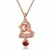 LKN18KRGPN1211-B Christmas Necklace Charm Chain Pendant Jewelry Gift -IMOU Sales lkn18krgpn1211 b christmas necklace 1572248476900