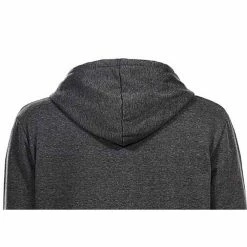 Men Casual Solid Color Long Sleeve Sweatshirt Zipper Hoodie Coat Size 3XL - Dark Gray -IMOU Sales men solid color sweatshirt hoodie dark gray 1571981115215