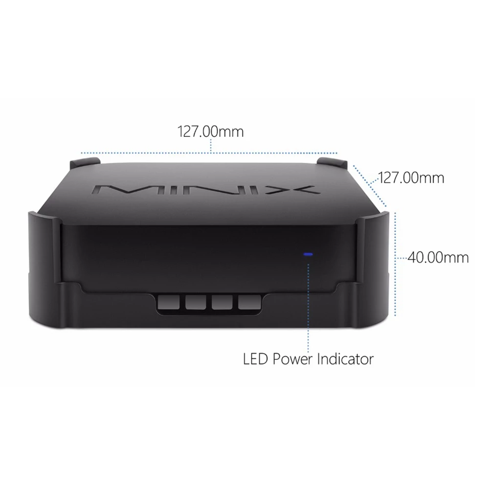 MINIX NEO Z83-4 Plus Intel Atom X5-Z8350 Windows 10 4GB/64GB Fanless Mini PC Dual Band WiFi Gigabit LAN USB3.0 HDMI + MINI DP 5 MINIX NEO Z83-4 Plus Intel Atom X5-Z8350 Windows 10 4GB/64GB Fanless Mini PC Dual Band WiFi Gigabit LAN USB3.0 HDMI + MINI DP - Image 3