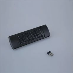 MX3 6-Axis Gyro 2.4G Wireless Air Mouse QWERTY Keyboard Motion-Sensing Remote Control For Android/Windows/Mac OS/Linux Systems - Black -IMOU Sales mx3 6 axis gyro 2 4g wireless air mouse 1571972502049