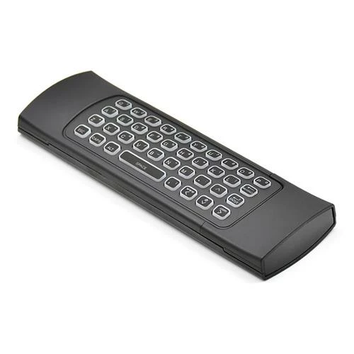 MX3-L-M Backlight & Voice Input 6-Axis Gyro 2.4GHz Wireless Air Mouse QWERTY Keyboard With IR Learning Remote Control For Android/Windows/Linux Systems - Black 6 MX3-L-M Backlight & Voice Input 6-Axis Gyro 2.4GHz Wireless Air Mouse QWERTY Keyboard With IR Learning Remote Control For Android/Windows/Linux Systems - Black - Image 4