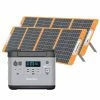 OUKITEL P2001 2000W Portable Power Station + 2Pcs Flashfish TSP 18V 100W Foldable Solar Panel Outdoor Power Supply Kit, 2000Wh LiFePO4 Battery 3500+ Cycles Pure Sine Wave AC Sockets,Cigar Lighter DC5521 USB-C PD, Super Fast Recharge Durable Generator -IMOU Sales oukitel p2001 ultimate portable power station 3831cb 1662976955669