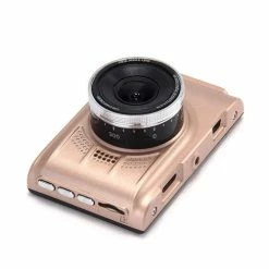 Q7 Car Camera 3.0 Inch HD 120 Degree Wide Angle G-sensor Car DVR Night Vision Loop Record Motion Detection Car Recorder - Gold -IMOU Sales q7 3 0 inch hd 120 degree g sensor car camera gold 1571985243351