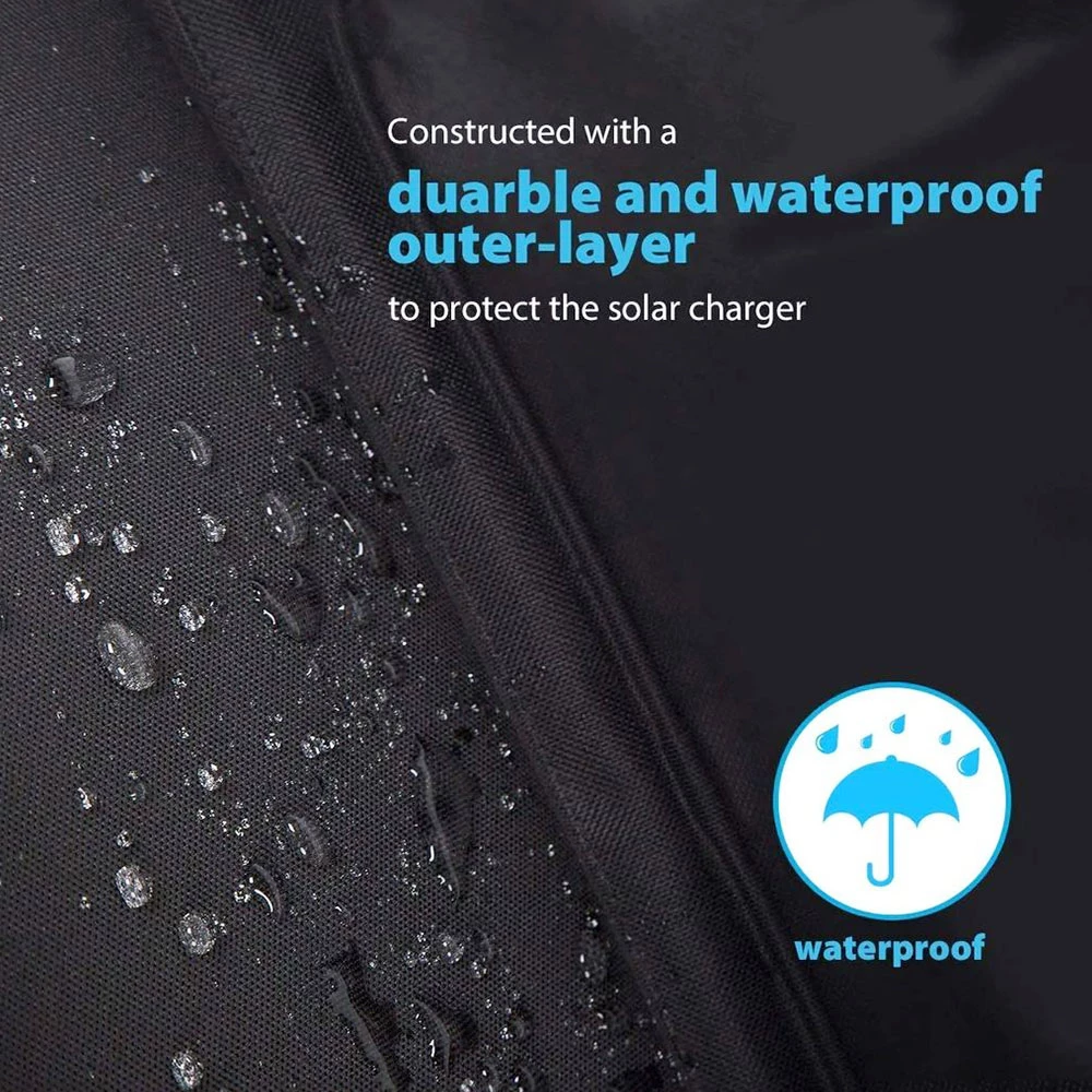 ROCKPALS SP003 100W Foldable Solar Panel For Solar Generator And USB Devices, 21.5%-23.5% Conversion Efficiency, Support Parallel, QC 3.0 Fast Charging, Compatible With Jackery/EF/Bluetti/Anker/Goal Zero Power Station, Portable Solar Panel Charger 7 ROCKPALS SP003 100W Foldable Solar Panel For Solar Generator And USB Devices, 21.5%-23.5% Conversion Efficiency, Support Parallel, QC 3.0 Fast Charging, Compatible With Jackery/EF/Bluetti/Anker/Goal Zero Power Station, Portable Solar Panel Charger - Image 6