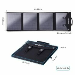 ROCKPALS SP003 100W Foldable Solar Panel For Solar Generator And USB Devices, 21.5%-23.5% Conversion Efficiency, Support Parallel, QC 3.0 Fast Charging, Compatible With Jackery/EF/Bluetti/Anker/Goal Zero Power Station, Portable Solar Panel Charger 10 ROCKPALS SP003 100W Foldable Solar Panel For Solar Generator And USB Devices, 21.5%-23.5% Conversion Efficiency, Support Parallel, QC 3.0 Fast Charging, Compatible With Jackery/EF/Bluetti/Anker/Goal Zero Power Station, Portable Solar Panel Charger -IMOU Sales rockpals sp003 100w foldable solar panel ee9bd9 1670324232127