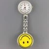 Cute Yellow Smiley Face Style Nurse Quartz Watch With Clip -Yellow 2 Cute Yellow Smiley Face Style Nurse Quartz Watch With Clip -Yellow -IMOU Sales smiley face style nurse quartz watch yellow 20191217085044397
