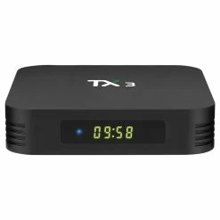 TANIX TX3 ALICE UX 4GB/32GB Amlogic S905x3 8K Video Decode Android 9.0 TV Box Bluetooth 2.4G+5.8G WiFi LAN LAN USB3.0 Youtube Netflix Google Play