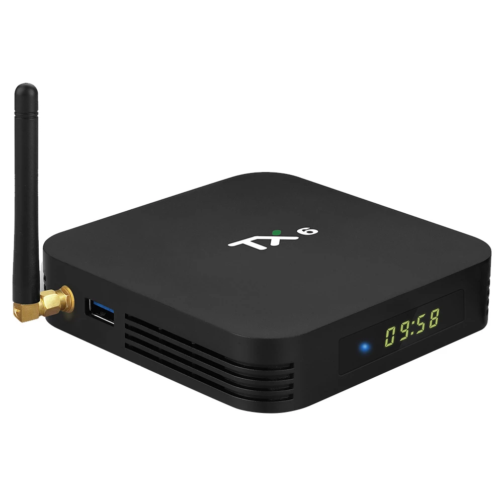 Beelink TANIX TX6 Allwinner H6 Android 9.0 4GB/64GB 6K TV Box With LED Display Dual Band WiFi LAN Bluetooth USB3.0 3 Beelink TANIX TX6 Allwinner H6 Android 9.0 4GB/64GB 6K TV Box With LED Display Dual Band WiFi LAN Bluetooth USB3.0