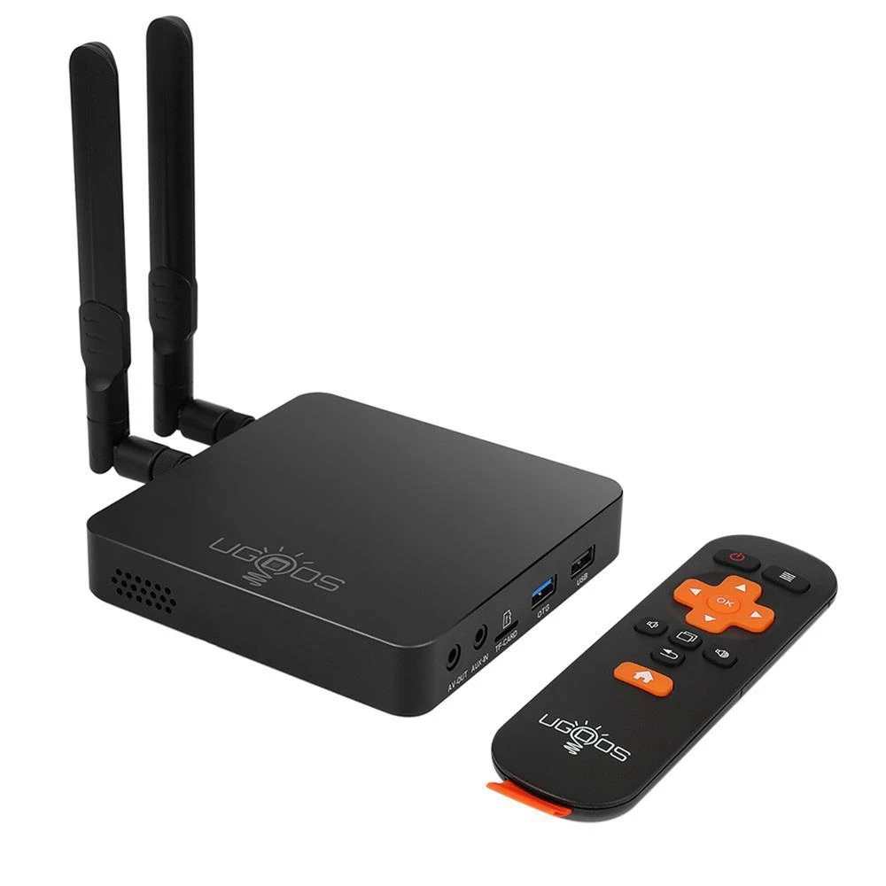 UGOOS AM6 Plus Amlogic S922XJ 4GB/32GB Android 9.0 4K TV BOX Wake Up On LAN With 2.4G+5G MIMO WIFI 1000M LAN Bluetooth 5.0 HDMI 2.1 USB 3.0 - Black 3 UGOOS AM6 Plus Amlogic S922XJ 4GB/32GB Android 9.0 4K TV BOX Wake Up On LAN With 2.4G+5G MIMO WIFI 1000M LAN Bluetooth 5.0 HDMI 2.1 USB 3.0 - Black