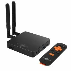 UGOOS AM6 Amlogic S922X Android 9.0 TV BOX 2G/16G 2.4G+5G WIFI 1000M LAN Bluetooth 5.0 USB3.0 - Black