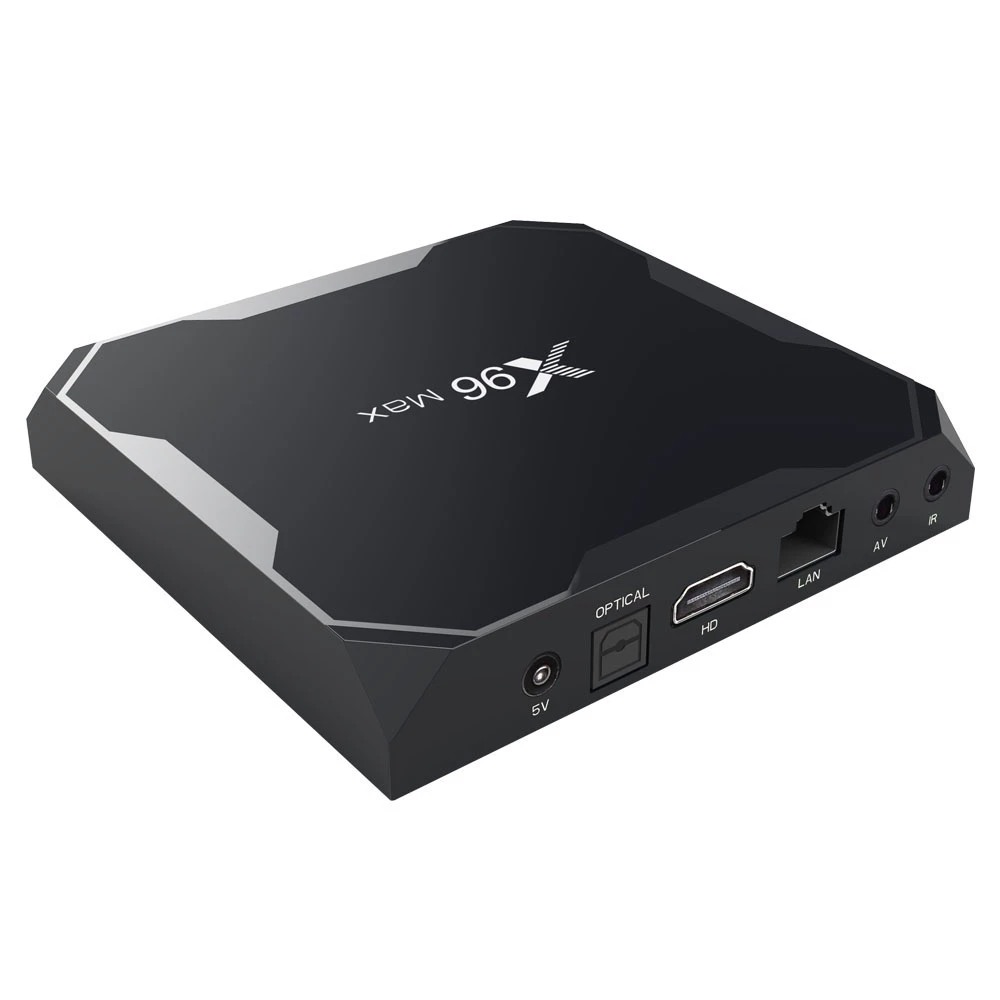 X96 MAX Plus 4GB/64GB Amlogic S905x3 Android 9.0 8K Video Decode TV Box 2.4G+5.8G WiFi Bluetooth 1000Mbps LAN USB3.0 Youtube Netflix Google Play - Black 6 X96 MAX Plus 4GB/64GB Amlogic S905x3 Android 9.0 8K Video Decode TV Box 2.4G+5.8G WiFi Bluetooth 1000Mbps LAN USB3.0 Youtube Netflix Google Play - Black - Image 4