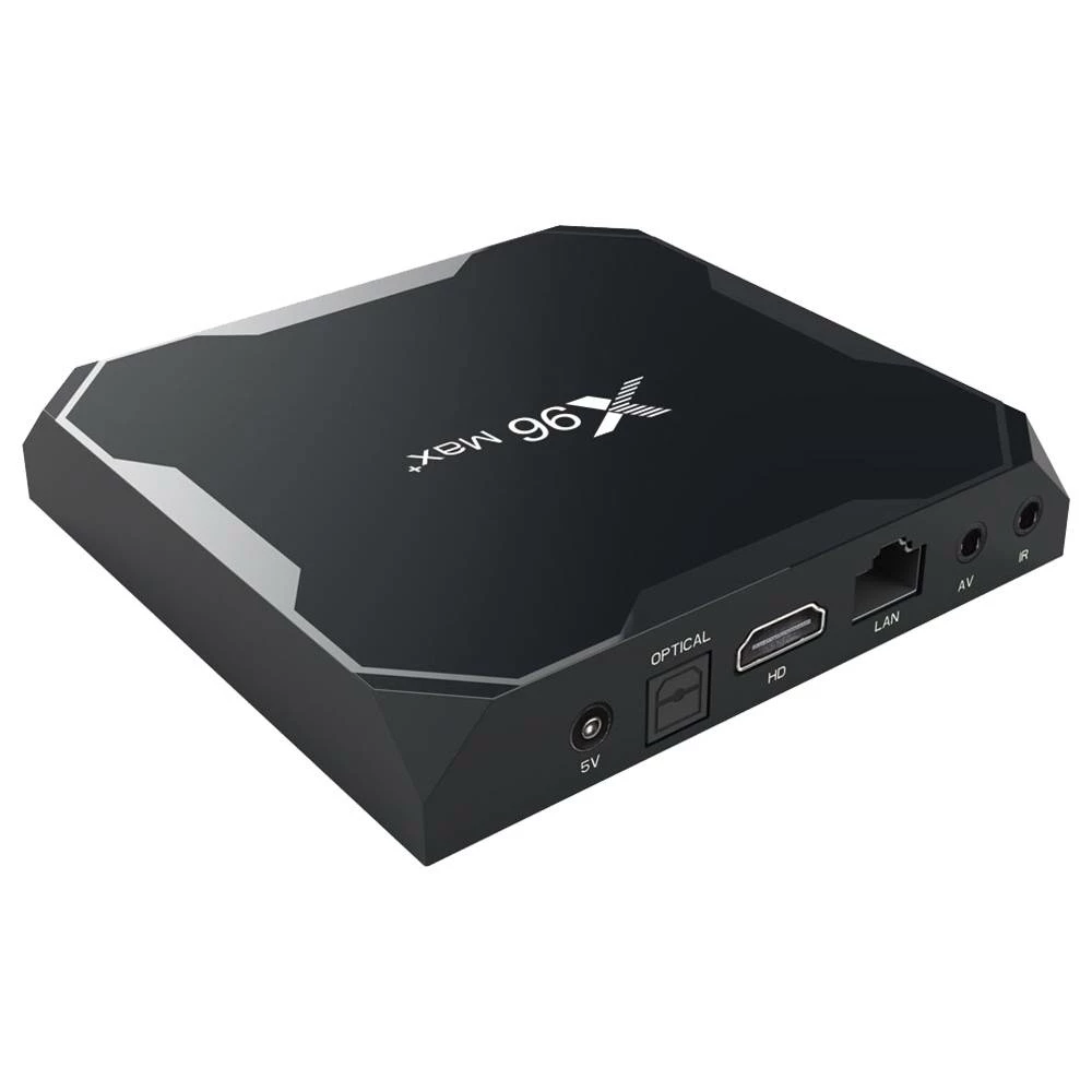 X96 MAX Plus 4GB/32GB Amlogic S905x3 Android 9.0 8K Video Decode TV Box Youtube Netflix Google Play 2.4G+5.8G WiFi Bluetooth 1000Mbps LAN USB3.0 - Black 4 X96 MAX Plus 4GB/32GB Amlogic S905x3 Android 9.0 8K Video Decode TV Box Youtube Netflix Google Play 2.4G+5.8G WiFi Bluetooth 1000Mbps LAN USB3.0 - Black - Image 2