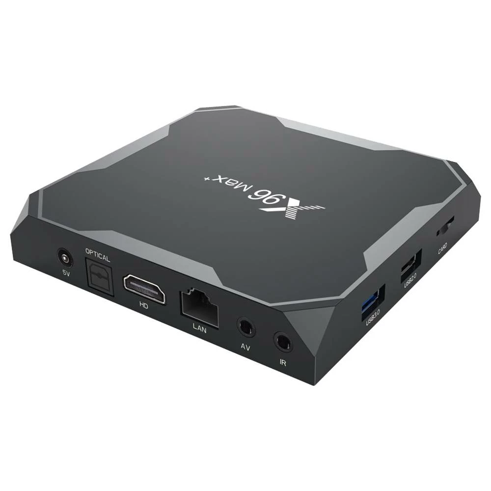 X96 MAX Plus 4GB/32GB Amlogic S905x3 Android 9.0 8K Video Decode TV Box Youtube Netflix Google Play 2.4G+5.8G WiFi Bluetooth 1000Mbps LAN USB3.0 - Black 5 X96 MAX Plus 4GB/32GB Amlogic S905x3 Android 9.0 8K Video Decode TV Box Youtube Netflix Google Play 2.4G+5.8G WiFi Bluetooth 1000Mbps LAN USB3.0 - Black - Image 3